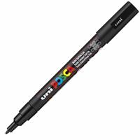 UNIPOSCA FINE NERO DA 12 PC-3M