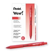 PENNA PENTEL I FEEL-IT WOW 1.0 ROSSO CF12 BX440-B