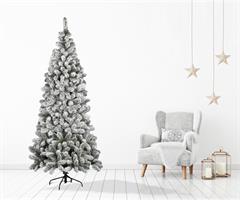 ALBERO DI NATALE KENYA 240 CM FLOCCATO KENYAFLOCK240