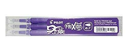 REFILL PILOT FRIXION 0.7 VIOLA 3PZ 006646