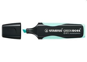 EVIDENZIATORE STABILO BOSS GREEN PASTEL TURCHESE CF10 6070/113