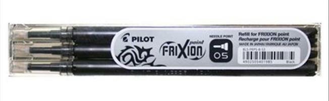 REFILL PILOT FRIXION 0.5 NERO 3PZ