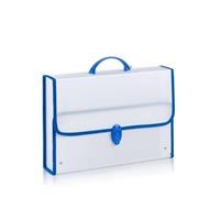 VALIGETTA POLIONDA 40X28X8 BORDO TESSUT BIANC 1CH 100501113 0072