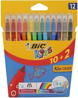 PENNARELLI BIC KID ULTRALAVABILE DA 12