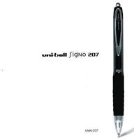 PENNA OSAMA UNIBALL SIGNO GEL SCATTO 0,7 NERO CF12