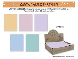 CARTA REGALO COL UNITI PASTELLO 100 FG 70x100 ASS WP.5925 191