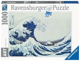 RAVENSBURGER PUZZLE 1000PZ GREAT WAVE OFF KANAGAWA 16722 00107