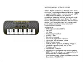 TASTIERA BONTEMPI 37 TASTI CON BORSA,ADATTATORE USB 153785
