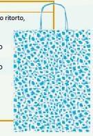 SHOPPERS ALLEGRA CERCHIOLINI AZZURR 26x12x36 25pz SDF26-246D