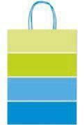 SHOPPERS ALLEGRA BICOLOR BLU-VERDE 36X12X41 CF25 SDF36-244C