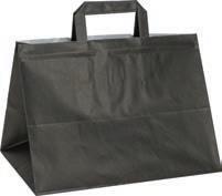 SHOPPERS MANICO PIATTO FLAT X LARGE NERO 32X22X24 085154