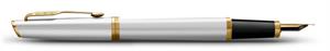PARKER PENNA MERIDIAN STAINLESS STEEL GOLD STILOGRAF 2231385 021