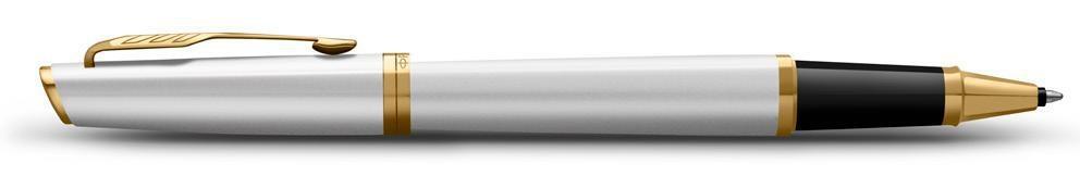 PARKER PENNA MERIDIAN STAINLESS STEEL GOLD ROLLER 2231386 022