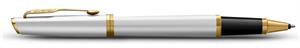 PARKER PENNA MERIDIAN STAINLESS STEEL GOLD ROLLER 2231386 022