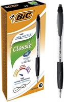 PENNA BIC ATLANTIS SCATTO NERO CF12PZ 8871321