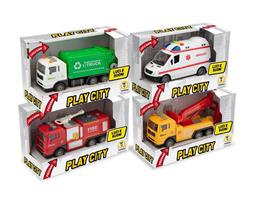 PLAY CITY MEZZI IN AZIONE 1:32 FRIZ/LUCI/SUONI TEOREMA 65731 542