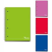 MAXI SPIRALATO A4 SEPARATORI C/FORI 4MM 144FF VERNICE.F 7221