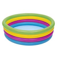 PISCINA GONFIABILE 4 ANELLI COLORATI 157X46 BESTWAY 51117