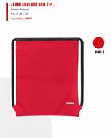 COMIX 2022 ZAINO COULISSE ROSSO CON ZIP LATERALE SACCA 64838RO
