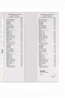 BUSTA 4 FORI TRASP. 22X30 P/SCONTRINI 8x30 400141970