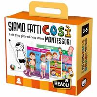 HEADU IL PRIMO CORPO UMANO MONTESSORI 28108