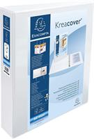 RACCOGLITORE 4ANELLI 22X30 C/TASCA D.50 BIANCO EXACLAIR 51844E