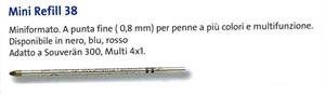 MINIREFIL PELIKAN 38 ROSSO CF5