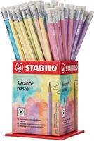 MATITA STABILO SWANO PASTEL HB C/GOMM EXPO 72PZ 4908/72-HB 0364