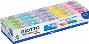 MINIGOMMA GIOTTO PASTEL ASS CF 60PZ FILA 241600