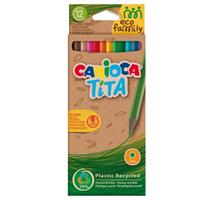 PASTELLI CARIOCA LEGNO TITA ECOFAMILY 12PZ CF12 43097