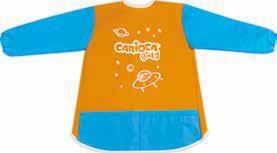 GREMBIULE CARIOCA APRON BABY C/MANICHE+TASCA 2/4 ANNI 33100