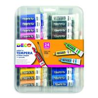 TEMPERA 24 TUBI 12ML COLORI ASSORTITI CWR 13369/24 0160