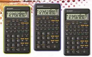 CALCOLATRICE SCIENTIFICA SHARP EL-501T 146FUNZ 10+2CIFR VERDE