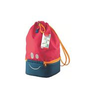 ZAINETTO PORTA VIVANDE LUNCH BAG ROSSO E BLU MAPED 872301
