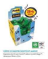 ADESIVO 19X33 3M INVISIBILE MAGIC EXPO 32PZ PROMO 0718
