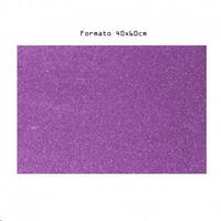 GOMMA EVA 400X600 GLITTER LAVANDA CF10 EVAG406OC15