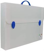 VALIGETTA POLIONDA 53X38X8 BIANCA MONTATA 2 CHIUS. PF140304