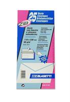 BUSTA BIANCA 11X23 C/FINESTRA C/STRIP CF25 BLASETTI 0551