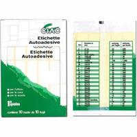 ETICHETTE ADESIVE CIAC 20 115X70 10FG