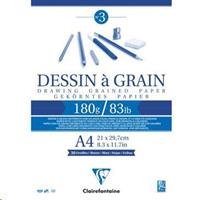 BLOCCO DESSIN A4 30FF 180GR CLAIRFONTAINE 96624C