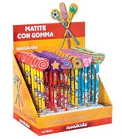 MATITA CON GOMMA CUORI 42 PZ 26NIK044