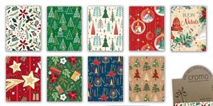 CARTA REGALO NATALE ADULTI 100FG 70x100 10 FANT ASS NT.6304 160