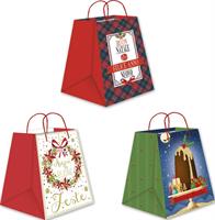 SHOPPERS MANICO RITORTO PANETTONE E DOLCI 25X24,4X35 39.0013
