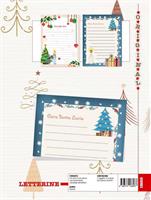 BIGLIETTO NATALE LETTERINA 11,5X17 S. LUCIA BLUE WORLD CRS0438