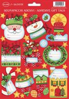 SEGNAPACCO NATALE ADESIVI BUSTA PPL BABBI 24PZ 99SEGNA08