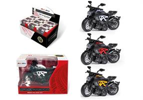 MOTO NAKED 1:14 EXPO DA 18 PZ DAL NEGRO 095583