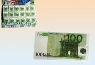 FAZZOLETTI DI CARTA BANCONOTA 100€ DA10PZ DISPLAY DA 36CF