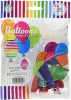 PALLONCINI BUON COMPLEAN. STAMPA REVERSE LARGE PZ.10 ASS. 56255