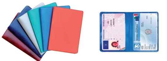 CUSTODIA PVC CARD 2 TASCHE 8,5X5,5 SIMILPELLE SVAR 20046700