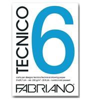 FABRIANO TECNICO 6 35X50 LISCIO 240GR 09803550